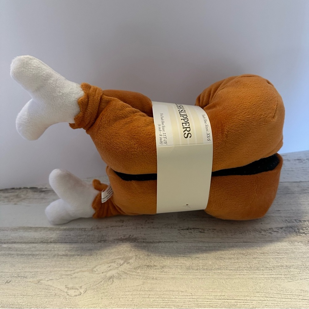 Turkey Leg Slippers Size XS/S NEW